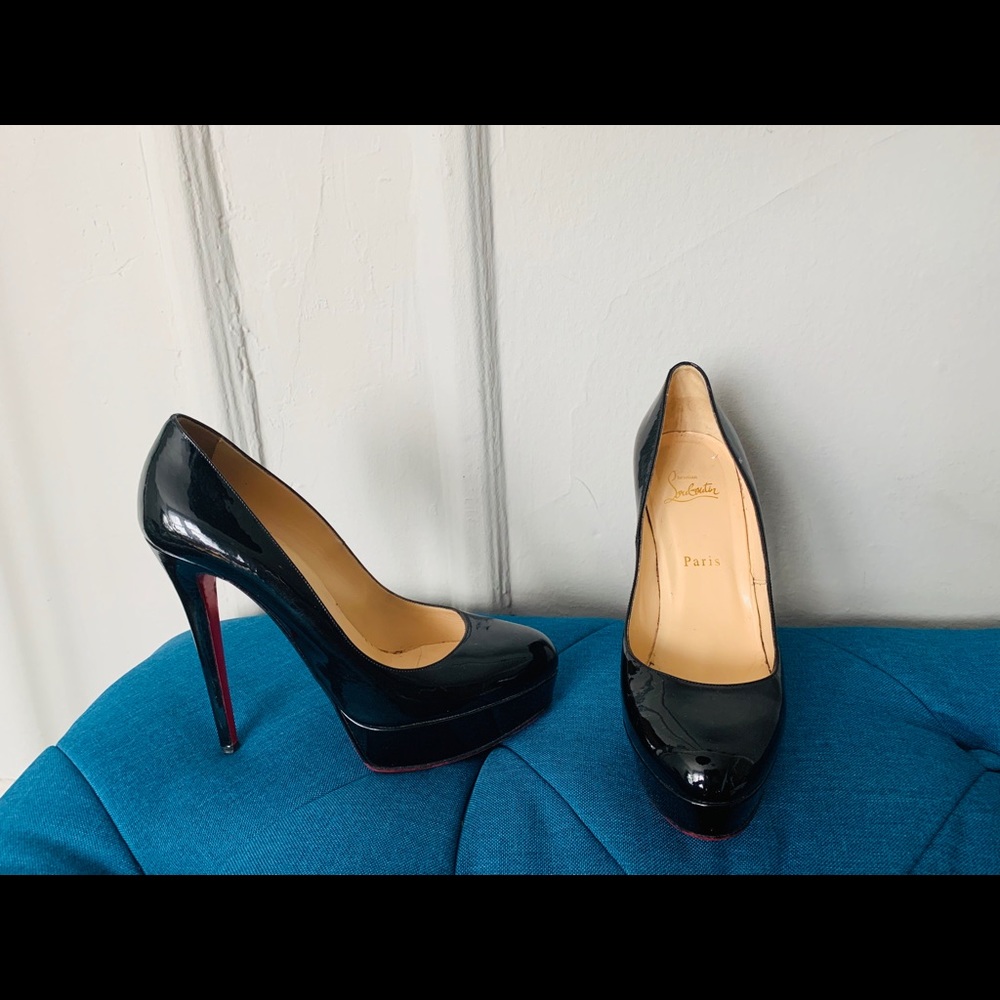 Christian Louboutin Patent Bianca 140mm